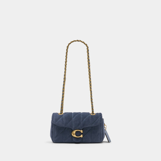 Tabby Chain 20 Shoulder Bag - Coach - Leather - Blue