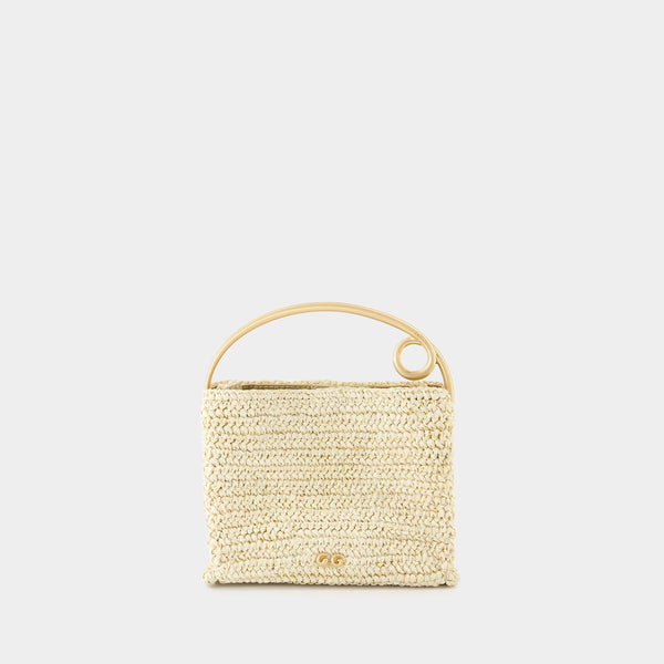 Lalli Top Handle Purse - Cult Gaia - Synthetic - Neutral