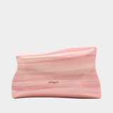 Malaya Clutch - Cult Gaia - Acrylic - Pink