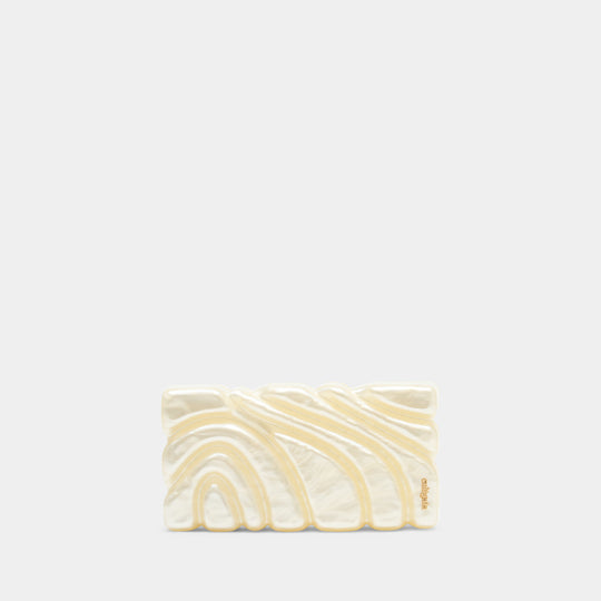 Aura Clutch - Cult Gaia - Acrylic - Ivory