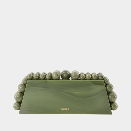 Aurelia Wrislet Handbag – Cult Gaia – Acrylic – Green