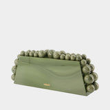 Aurelia Wrislet Handbag – Cult Gaia – Acrylic – Green