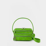 Camero Party V Shoulder Bag - Acne Studios - Leather - Green