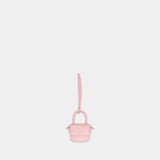 Micro Ma Keychain - Amiri - Leather - Pink