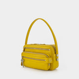 Camero Party V Shoulder Bag - Acne Studios - Leather - Yellow