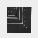 85x85 Scarf - OFFICINE GENERALE - Wool - Black