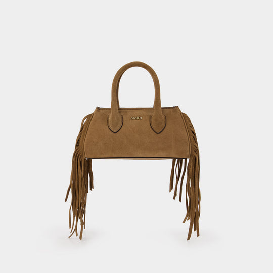 Fringe Micro Honey Shoulder Bag - Amiri - Leather - Brown