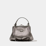 Granny Frame Purse - Vivienne Westwood - Leather - Silver