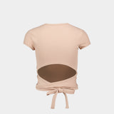 T-Bunny-Tail-S1 T-Shirt - DIESEL - Cotton - Beige