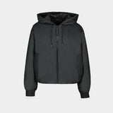 Lohja Insulated Bomber W Jacket W3t1 - RAINS - Synthetic - Black