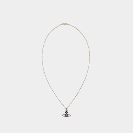 Man. Mayfair Bas Relief Necklace - Vivienne Westwood - Metal - Silver