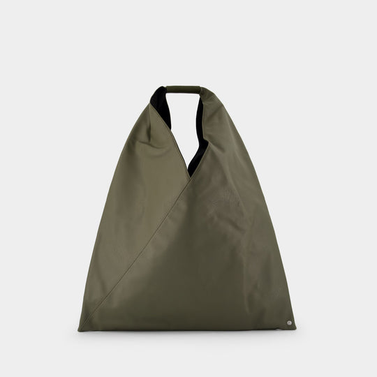 Classic Japanese Shopper Bag - MM6 Maison Margiela - Synthetic - Khaki