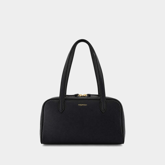 Micky Grained Shoulder Bag - Zadig & Voltaire - Leather - Black