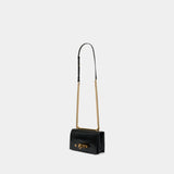Jewelled Satchel Crossbody - Alexander McQueen - Leather - Black