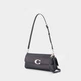 Refined Jet Shoulder Bag - Coach - Leather - Black