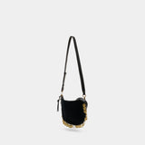 Oskan Soft Zip Gd Shoulder Bag - Isabel Marant - Leather - Black