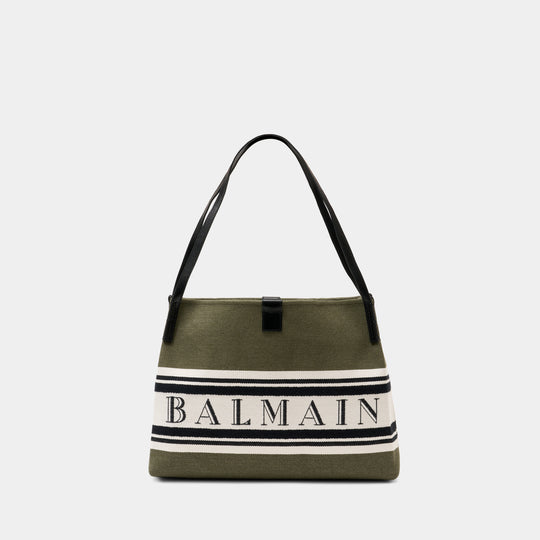 Release Shopper Medium Shoulder Bag - Balmain - Canvas - Multicolor