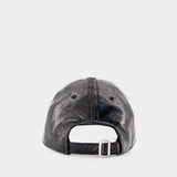 Ac Logo Cap - Courreges - Vinyl - Black