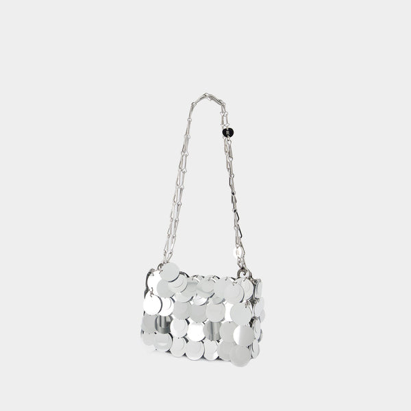 Sparkle Nano Purse - Rabanne - Polyester - Silver