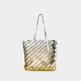 Shoulder Bag - Rabanne - Leather - Gold