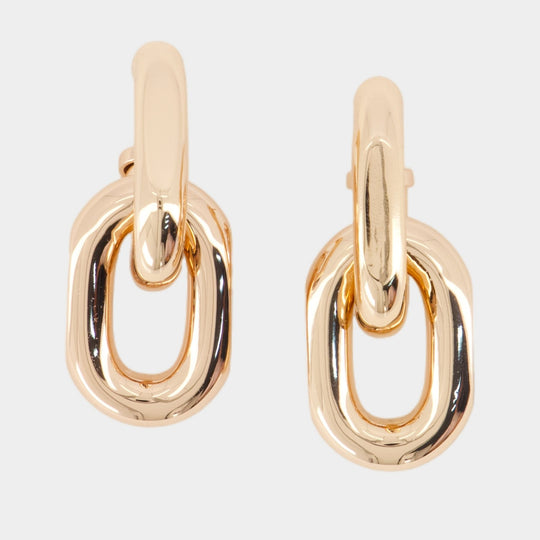 Earrings - Rabanne - Aluminum - Rose Gold