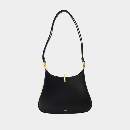 Shoulder Bag - Rabanne - Leather - Black