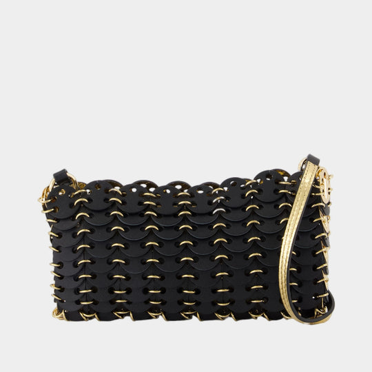 Wallet On Chain - Rabanne - Leather - Black
