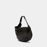 Large Quiver Clip Shoulder Bag - Lemaire - Leather - Dark Brown