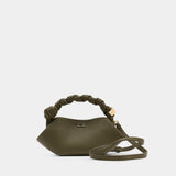 Bou Mini Purse - Ganni - Synthetic - Khaki