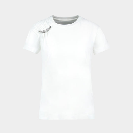 Suzan T-Shirt - Zadig & Voltaire - Cotton - White