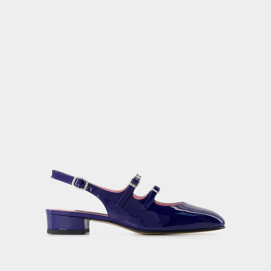 Peche Sandals - Carel - Leather - Blue