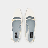 Ninon sandals - Carel - Leather - White