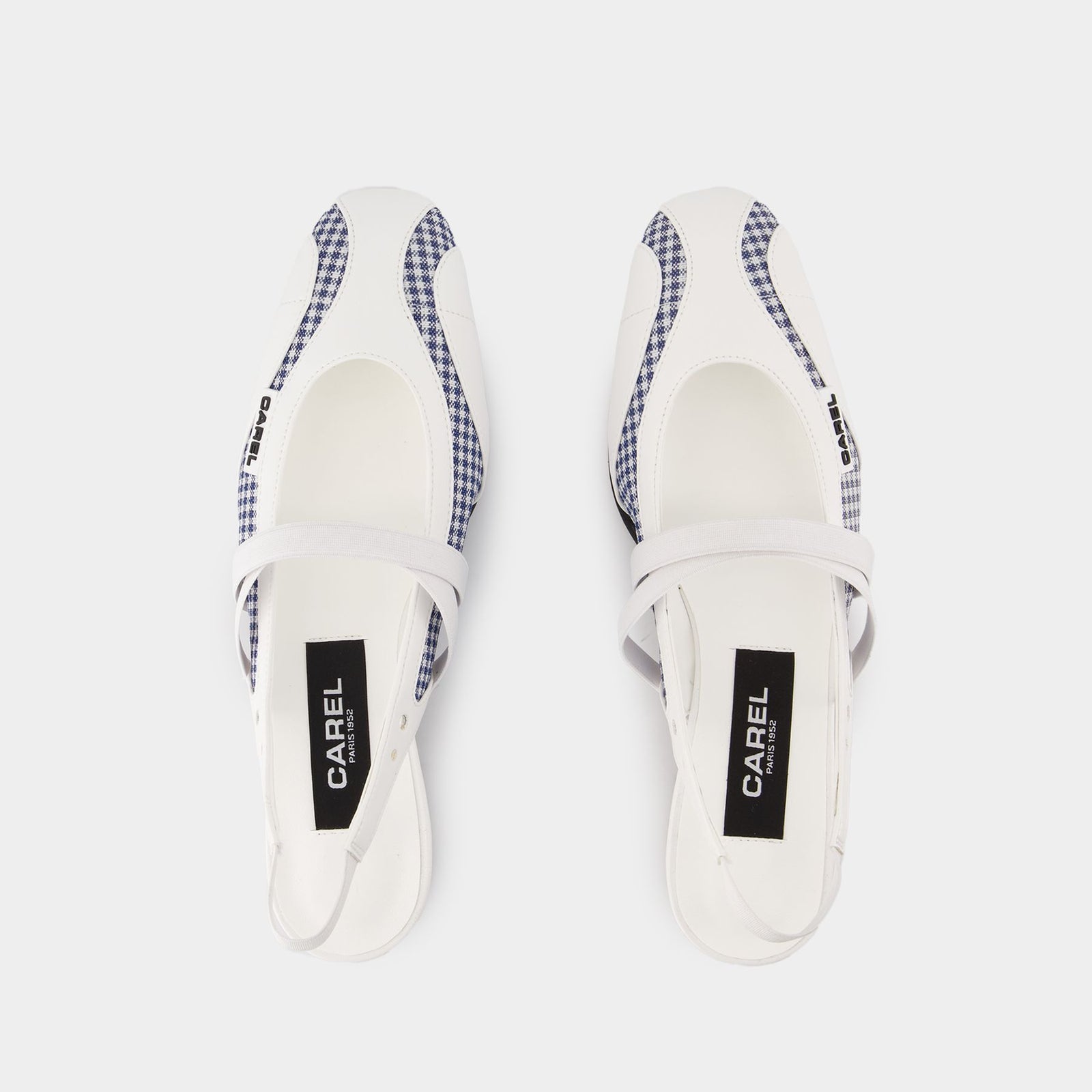 Sling Back Peachy 皮质凉鞋