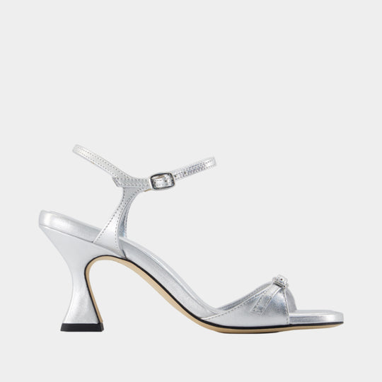 Celeste Pumps - Carel - Leather - Silver