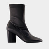 Lucia ankle boots - Carel - Leather - Black