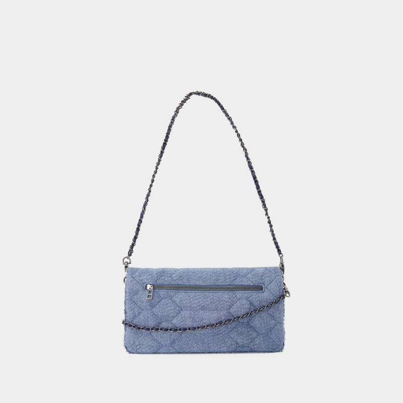 Rock Xl Scale Glitter Crossbody - Zadig & Voltaire - Denim - Blue