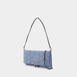 Rock Xl Scale Glitter Crossbody - Zadig & Voltaire - Denim - Blue