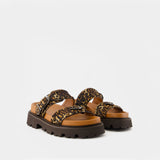 Ride Sandals - Zadig & Voltaire - Leather - Printed