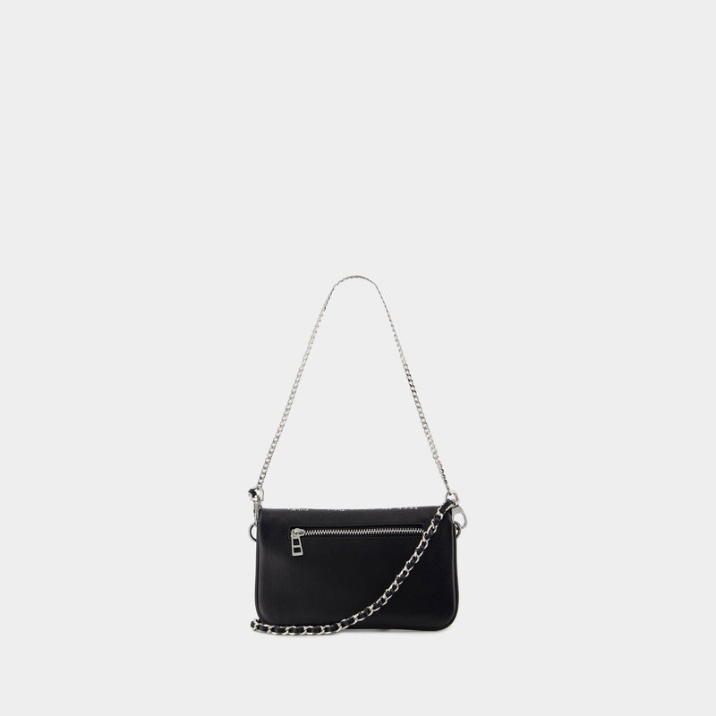 Rock Nano Graffiti Crossbody - Zadig & Voltaire - Leather - Black