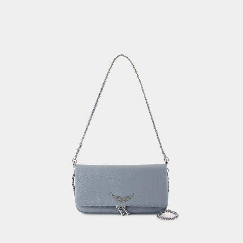 Rock Crossbody - Zadig & Voltaire - Leather - Blue