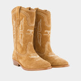 Tex Western Ankle Boots - Zadig & Voltaire - Leather - Brown