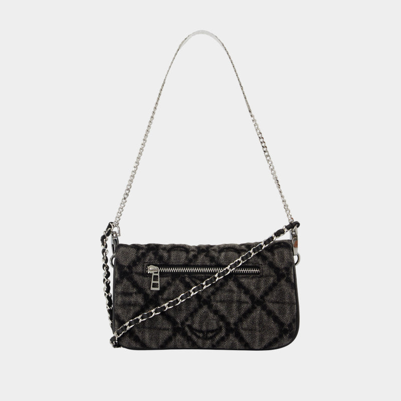 Rock Nano Wallet On Chain - Zadig & Voltaire - Cotton - Grey