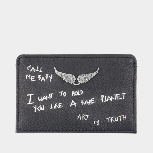 Zv Pass Wallet - Zadig & Voltaire - Leather - Black