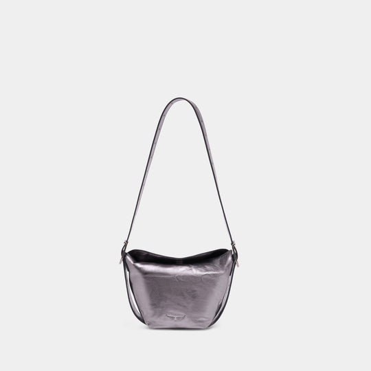 Baby Jane Vintage Shoulder Bag - Zadig & Voltaire - Leather - Silver