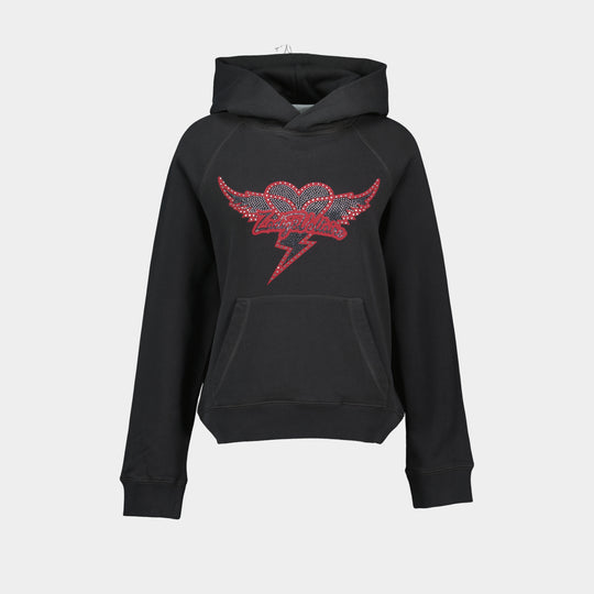 Georgy Hoodie - Zadig & Voltaire - Cotton - Black