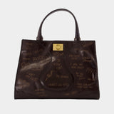 Jack Nano Vintage Patent Bag - Zadig & Voltaire - Leather - Brown