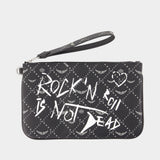 Z Monogram Arty Tag Pouch - Zadig & Voltaire - Synthetic - Black