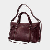 Sunny Rider Vintage Crossbody - Zadig & Voltaire - Leather - Burgundy