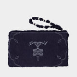 Angel Western Pouch - Zadig & Voltaire - Cotton - Blue