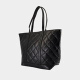 Xl Shopper Bag - Vanessa Bruno - Leather - Black